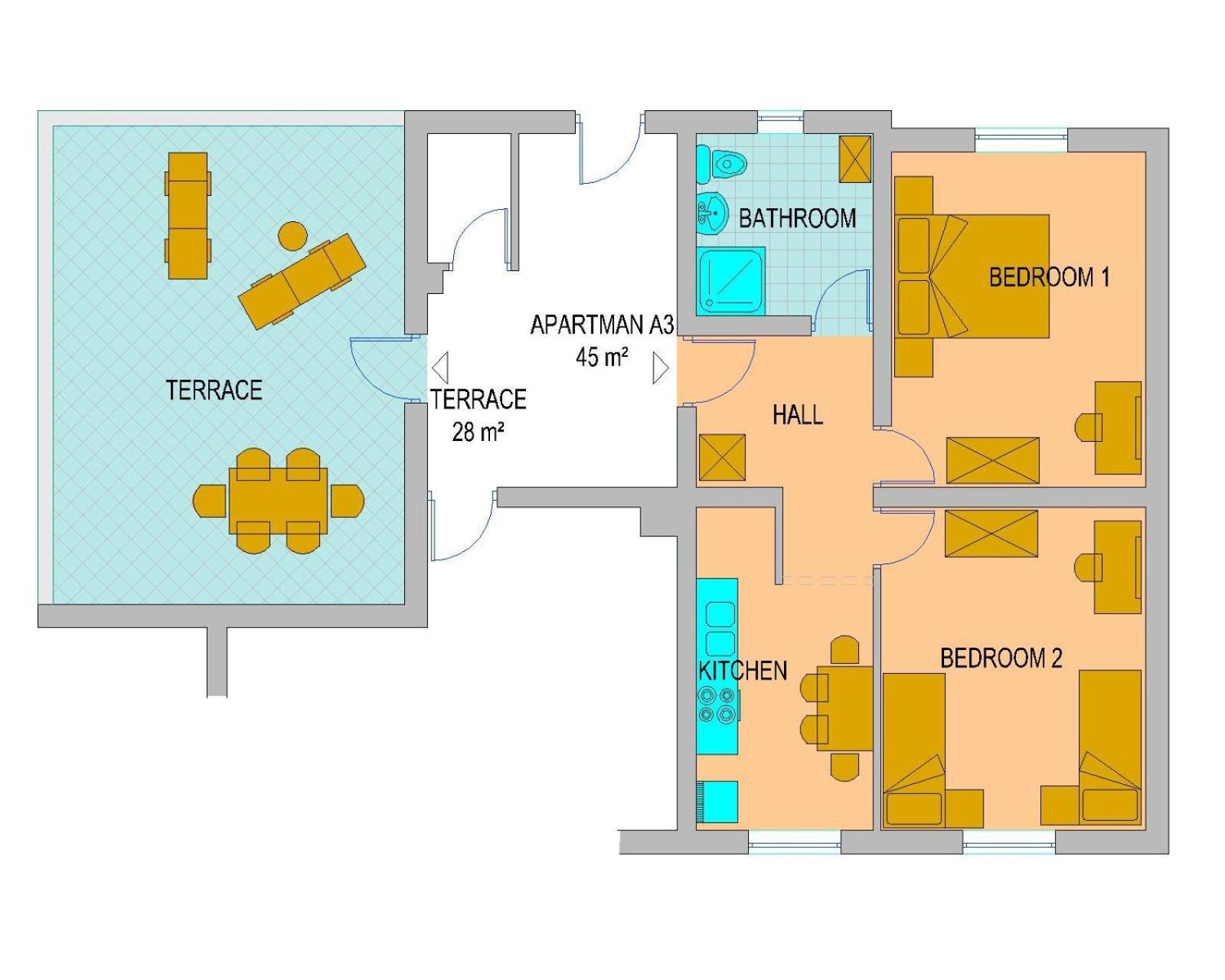 Apartmani Ždrelac Exterior foto
