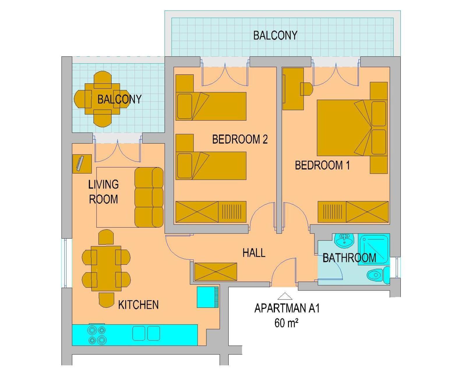 Apartmani Ždrelac Exterior foto